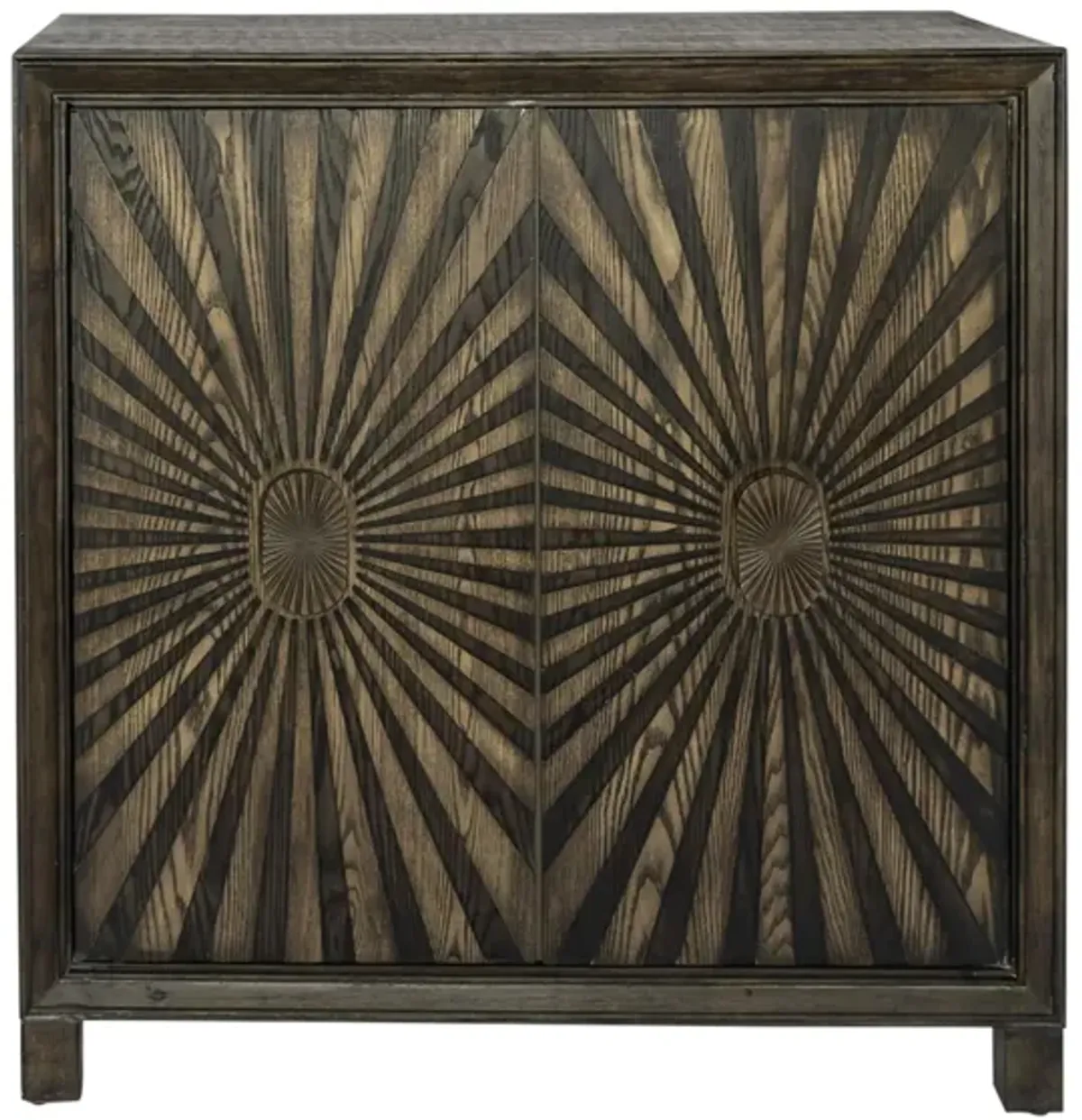 Chaucer 2 Door Wine Cabinet in Aged Whiskey Finish by Liberty Furniture