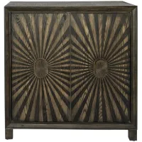 Chaucer 2 Door Wine Cabinet in Aged Whiskey Finish by Liberty Furniture