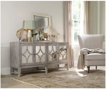 Diamante Console in Light Wood by Hooker Furniture