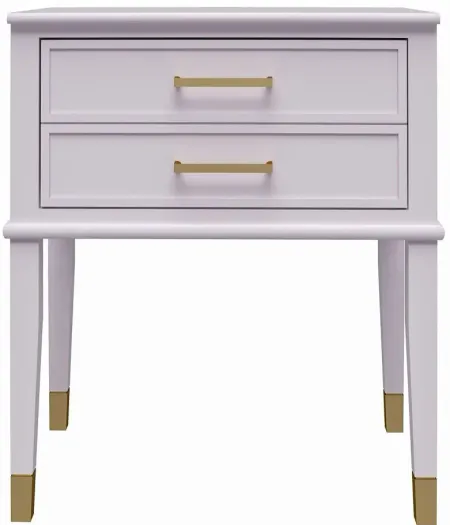 Westerleigh End Table in Lavender by DOREL HOME FURNISHINGS