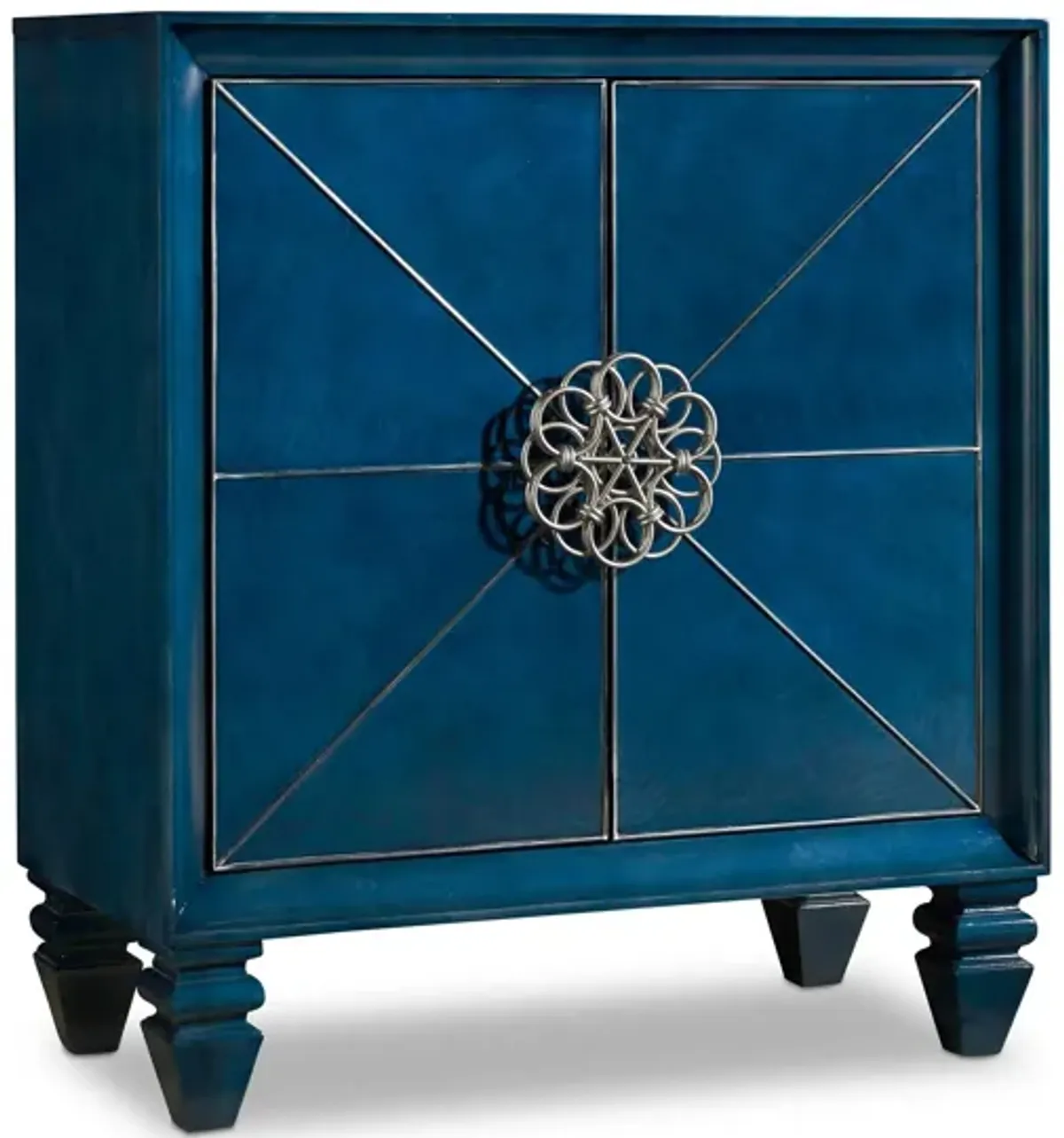 Melange Spectrum Accent Chest in Blue by Hooker Furniture