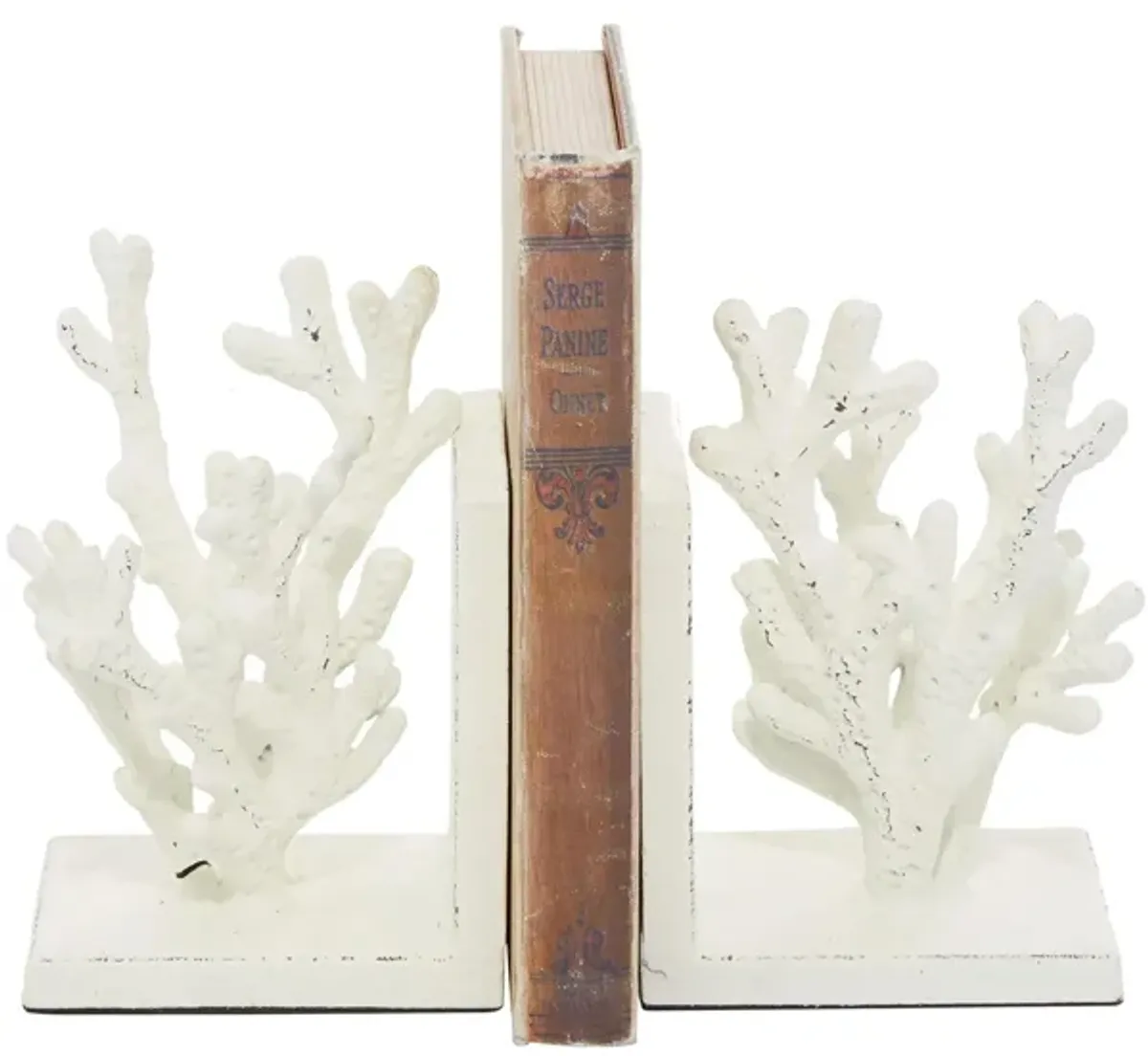 Ivy Collection Coral Bookends Set