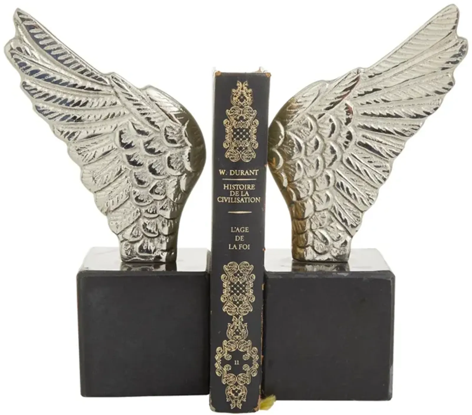 Ivy Collection Bird Wings Bookends Set