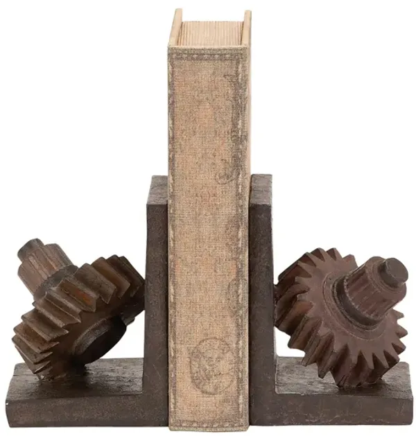 Ivy Collection Gear Bookends Set