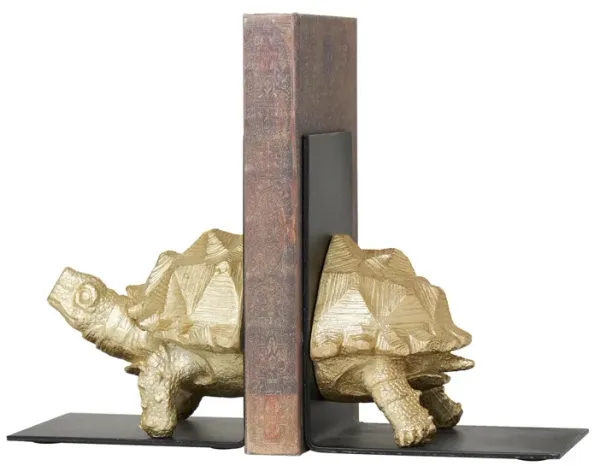 Ivy Collection Turtle Bookends Set