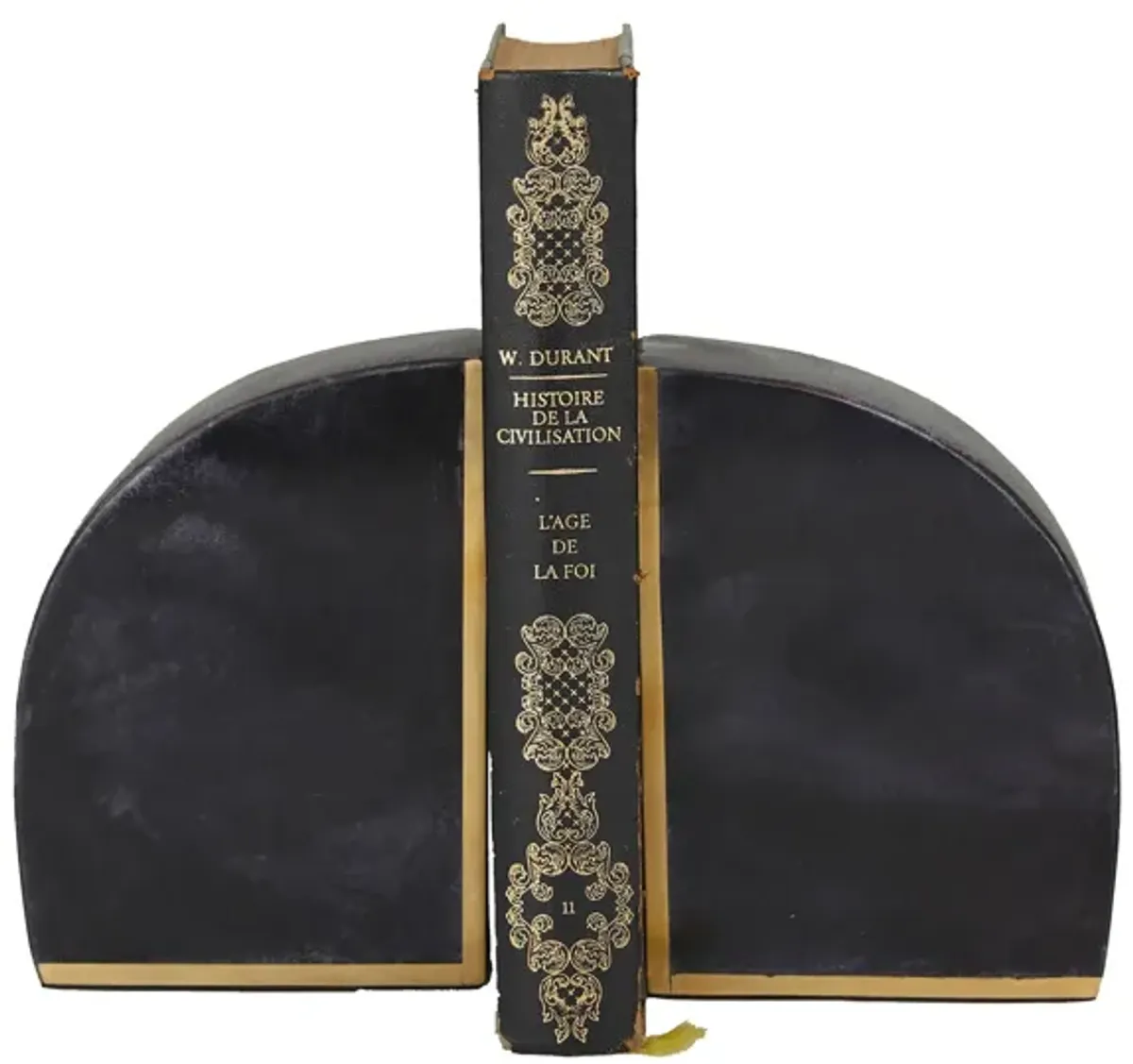 Ivy Collection Geometric Shaped Bookends Set