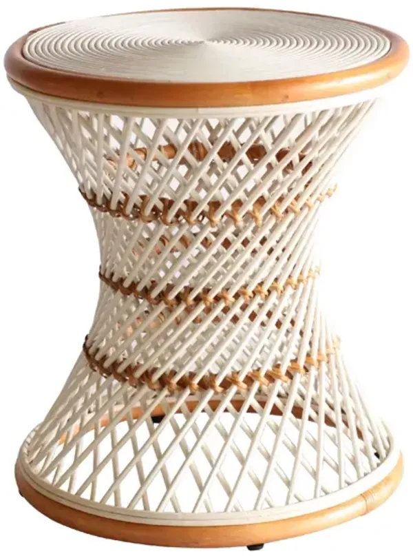 Kirby Rattan Round Stool