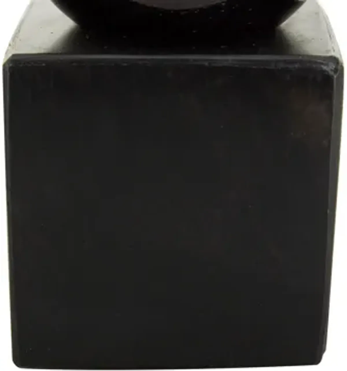 Ivy Collection Blocked Orb Bookends Set