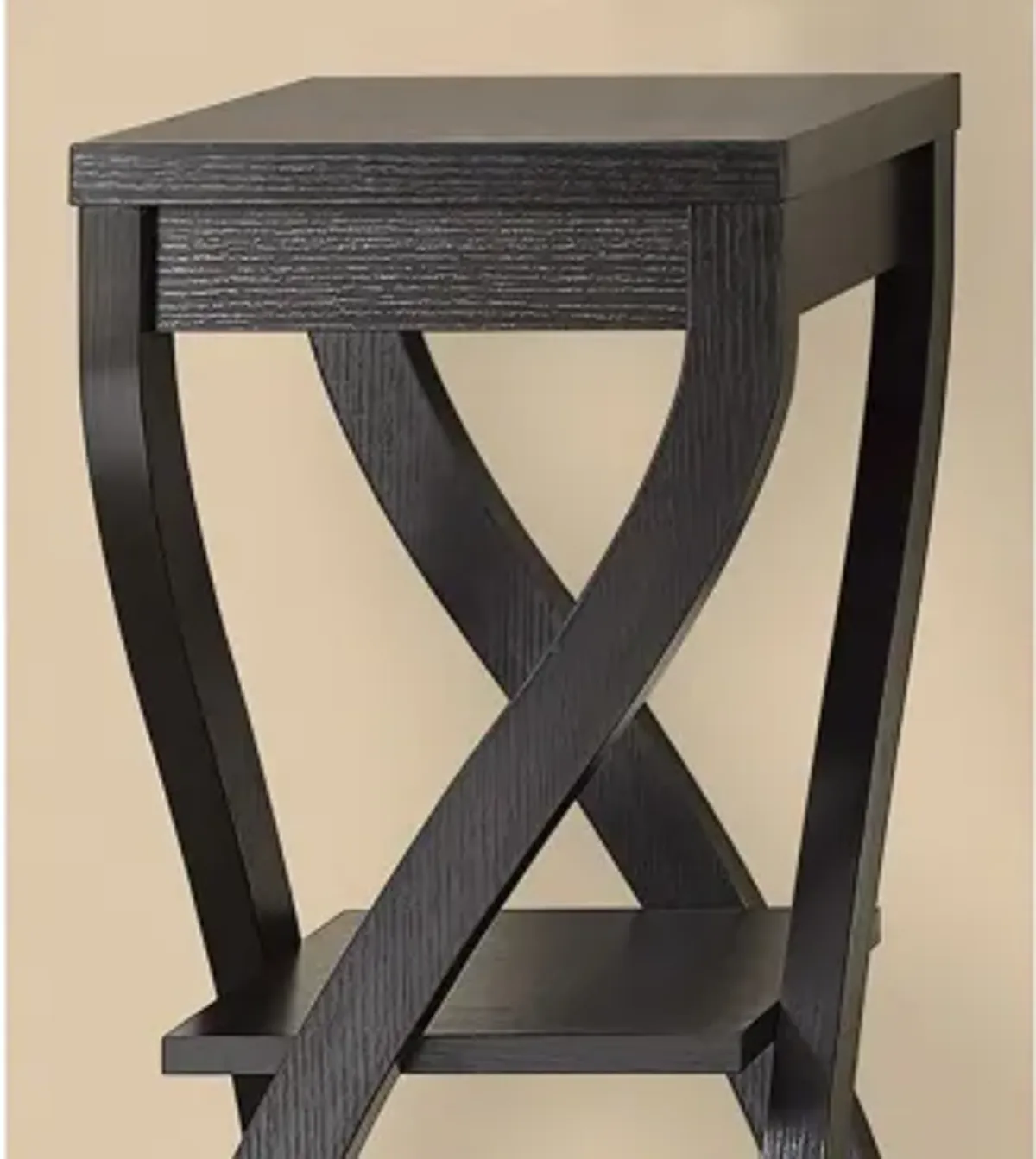 Monarch Specialties Twist Side Table