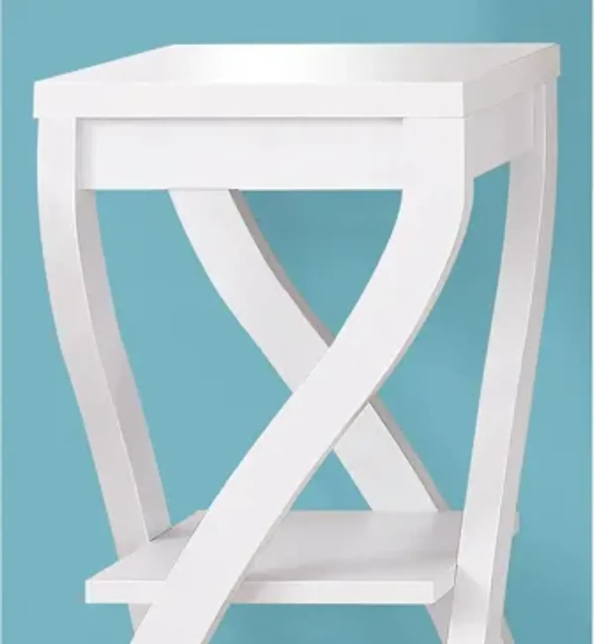 Monarch Specialties Twist Side Table