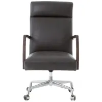Bryson Desk Chair in Chaps Ebony by Four Hands