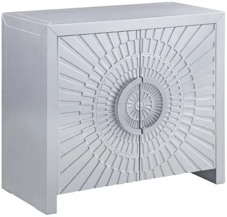 Cicero Console Cabinet in Platinum by Acme Furniture Industry