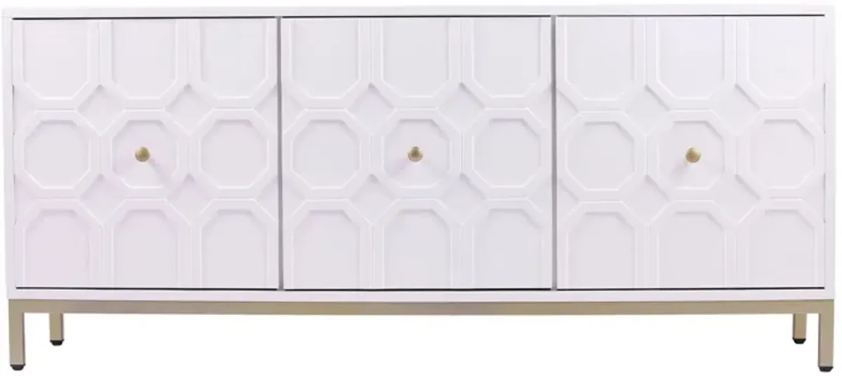 Farrelly Cabinet in White by SEI Furniture