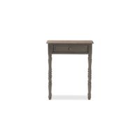 Noemie 1-Drawer Console Table in Brown by Wholesale Interiors