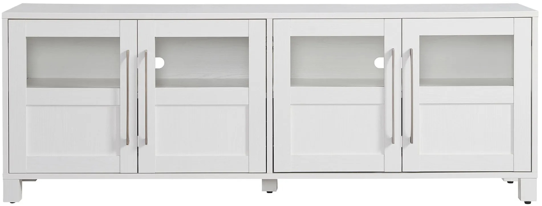 Sarmento TV Stand in White by Hudson & Canal