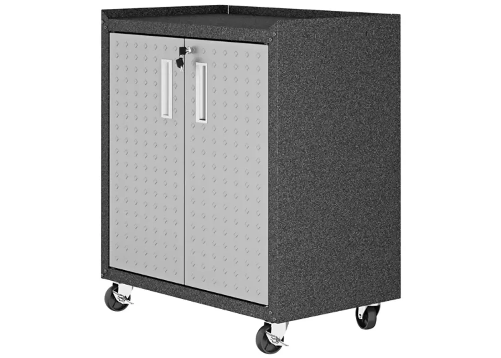 Fortress Garage Cabinet in Gray by Manhattan Comfort