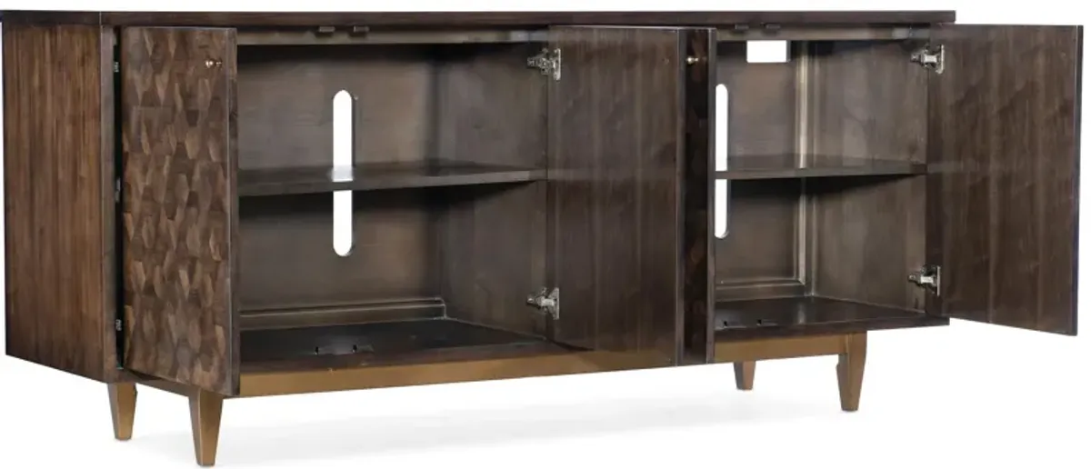 Melange Alpine Four-Door Credenza