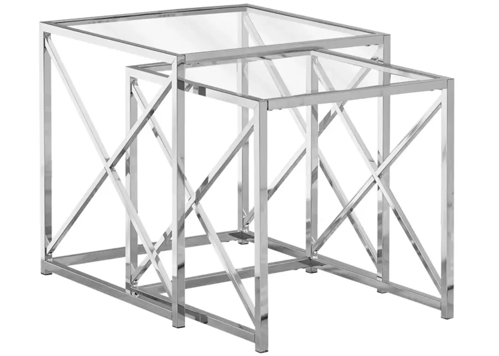 Monarch Specialties 2-pc. Nesting Tables