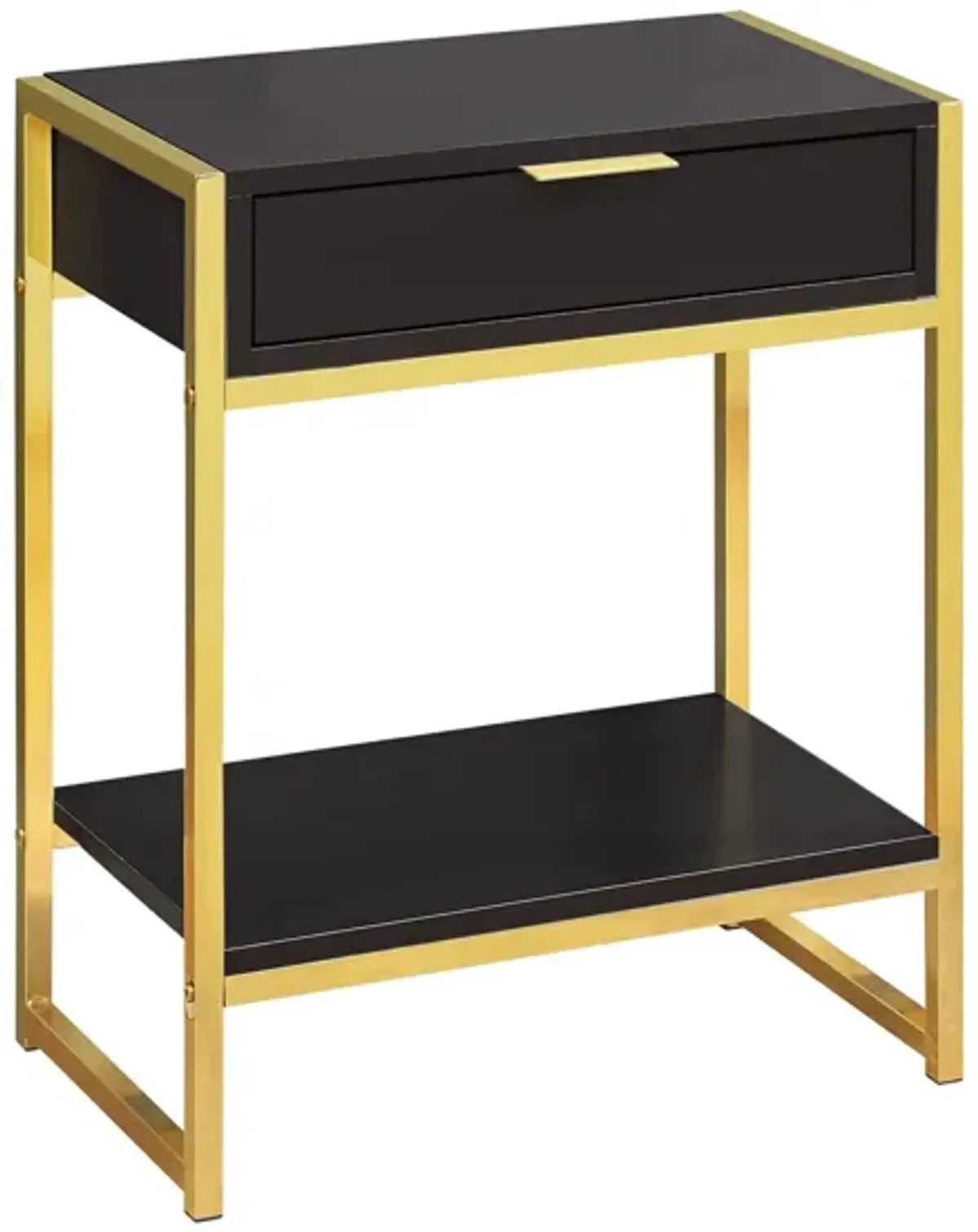 Monarch Specialties Accent End Table in Espresso by Monarch Specialties