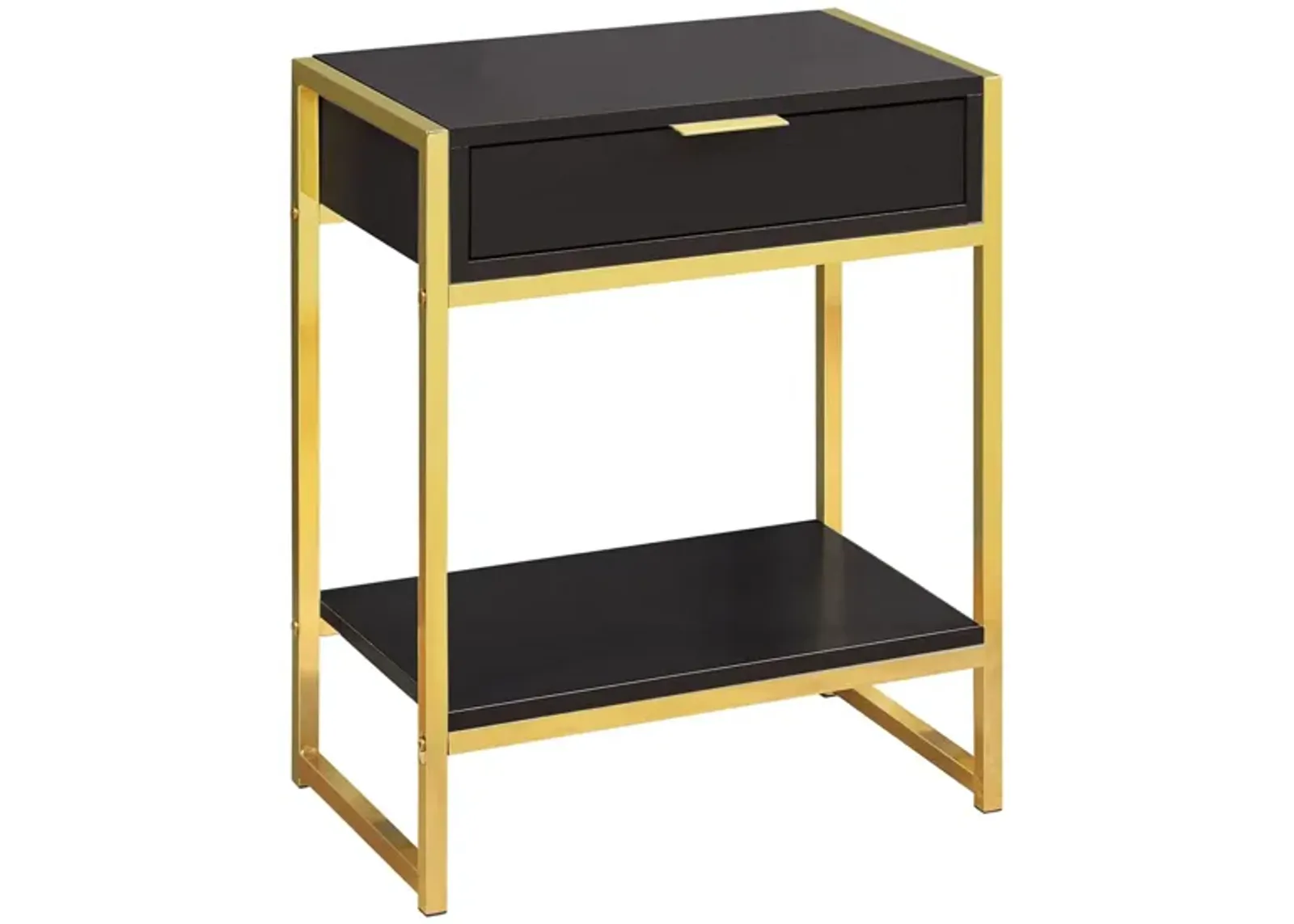 Monarch Specialties Accent End Table in Espresso by Monarch Specialties