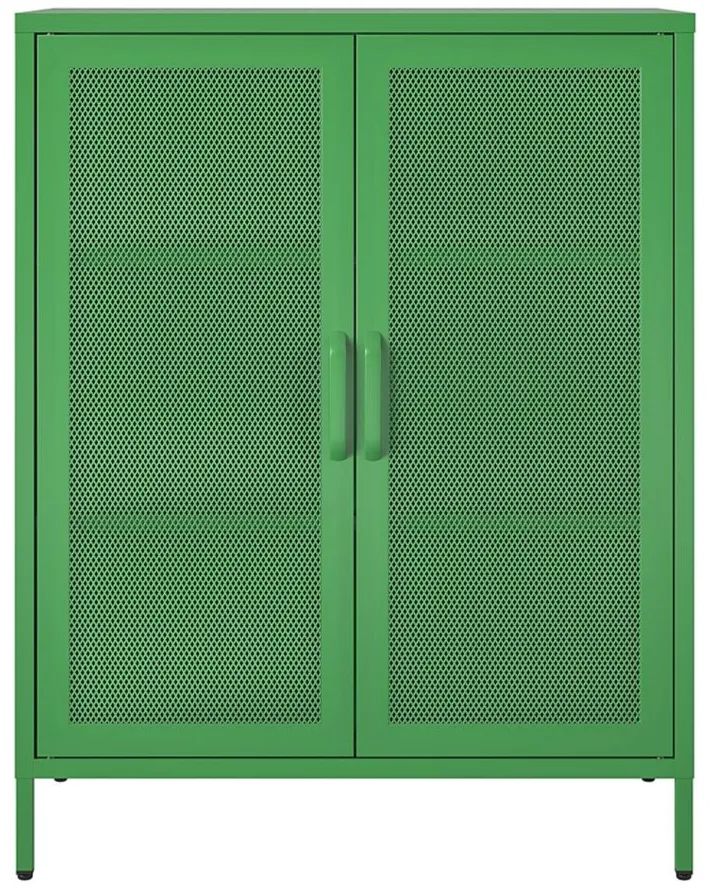 Novogratz Channing Accent Cabinet in Kelly Green by DOREL HOME FURNISHINGS