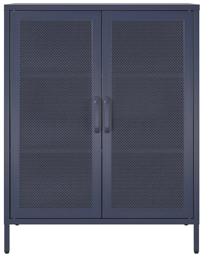 Novogratz Channing Accent Cabinet in Navy by DOREL HOME FURNISHINGS