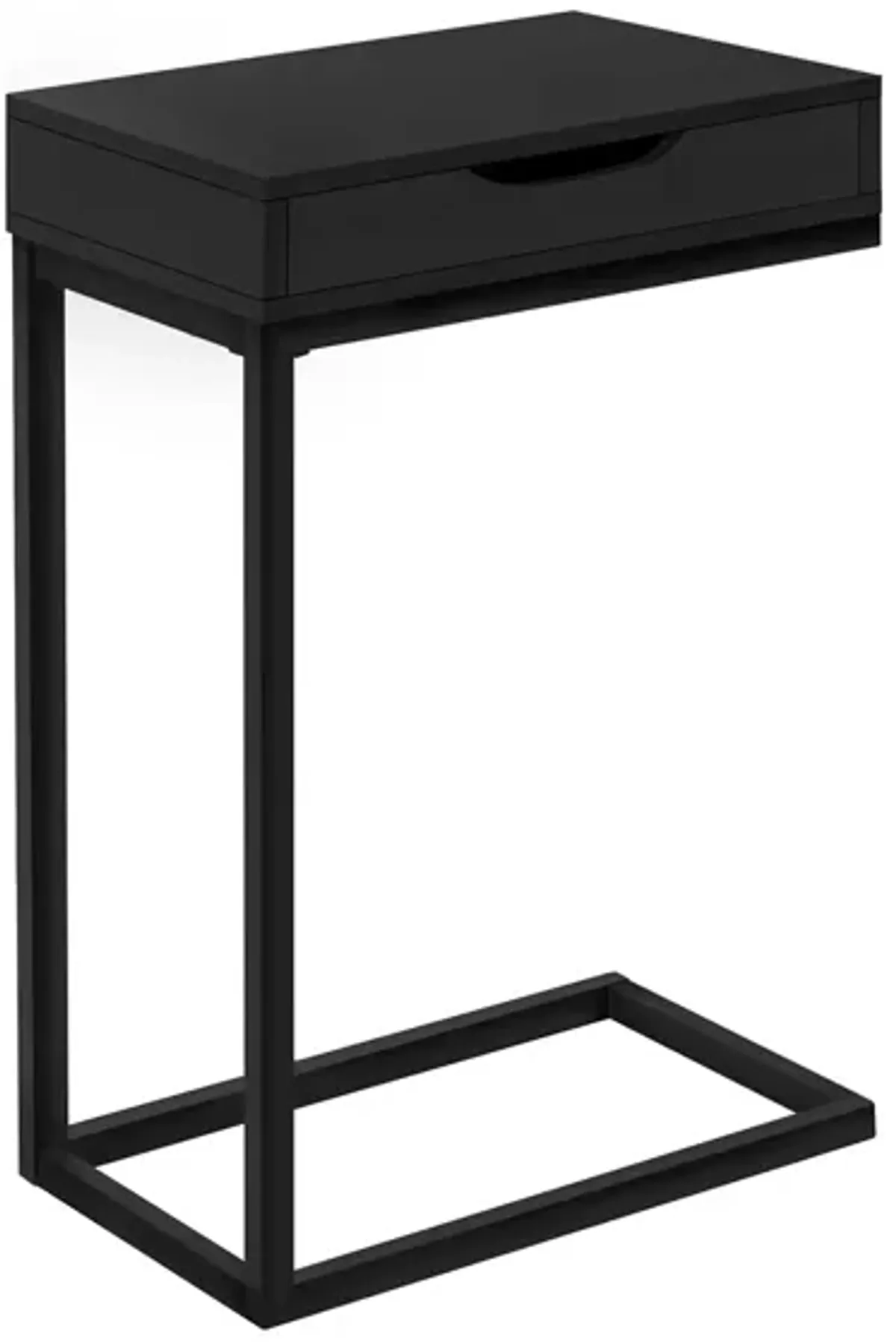 Monarch Specialties C Accent Table in Black by Monarch Specialties