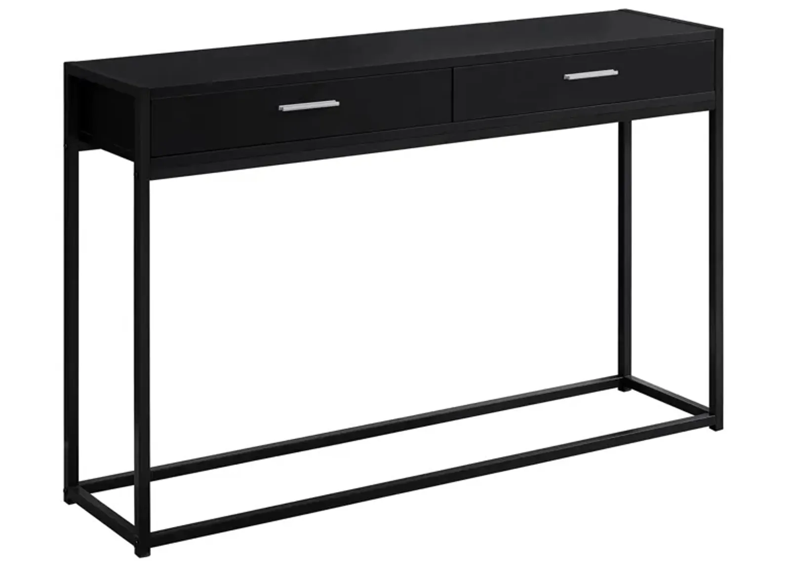 Monarch Specialties Hall Table in Black by Monarch Specialties