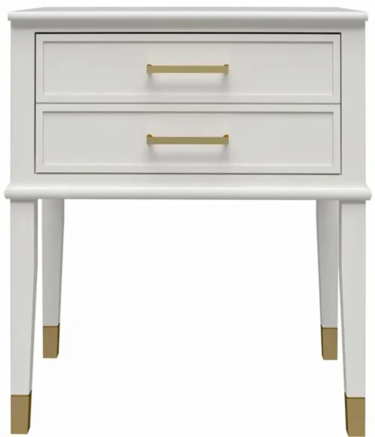 Westerleigh End Table in White by DOREL HOME FURNISHINGS