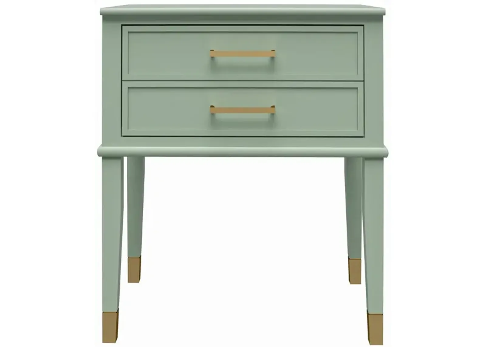 Westerleigh End Table in Pale Green by DOREL HOME FURNISHINGS