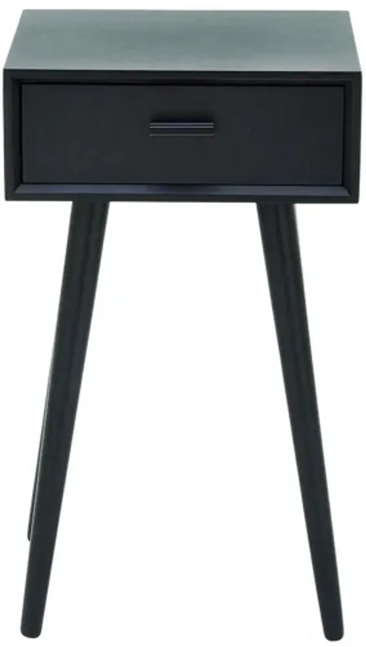 Ivy Collection Side Accent Table in Black by UMA Enterprises