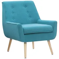 Trelis Chair in Blue by Linon Home Decor