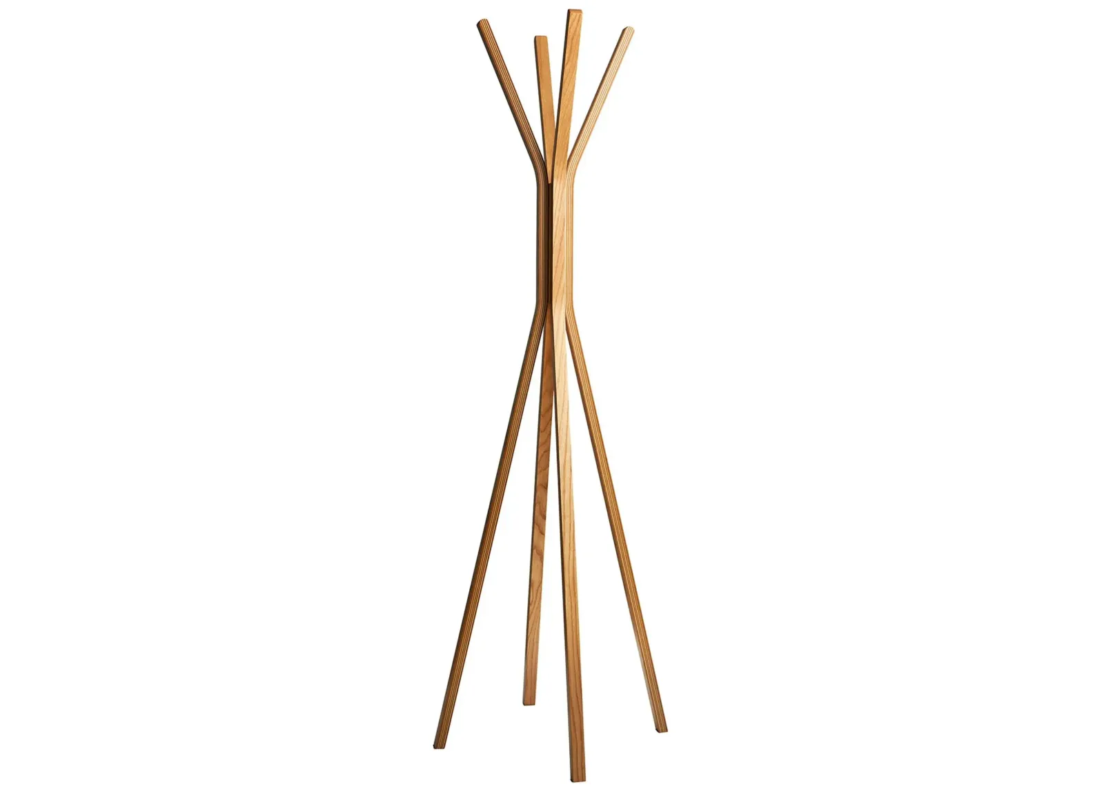 Kagamihara Coat Rack in Natural Oak by Adesso Inc