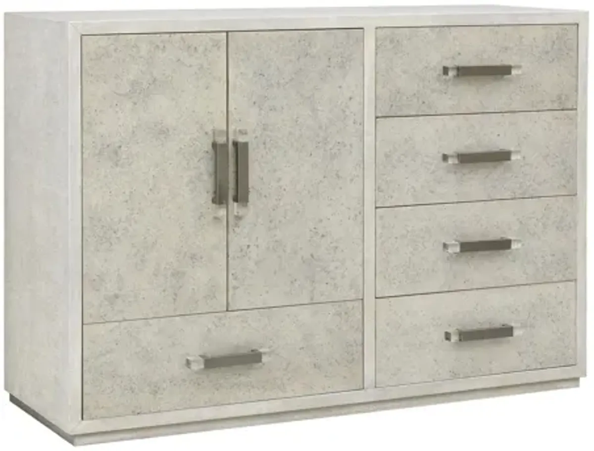 Pulaski Stone-Textured Accent Cabinet