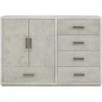 Pulaski Stone-Textured Accent Cabinet in Gray by Bellanest.