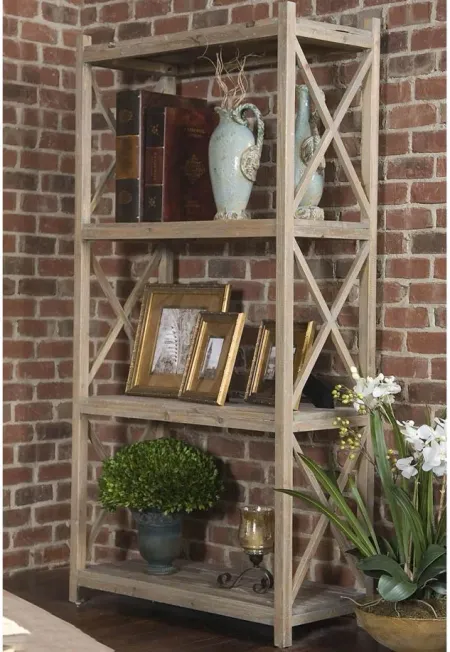 Stratford Etagere in Gray by Uttermost