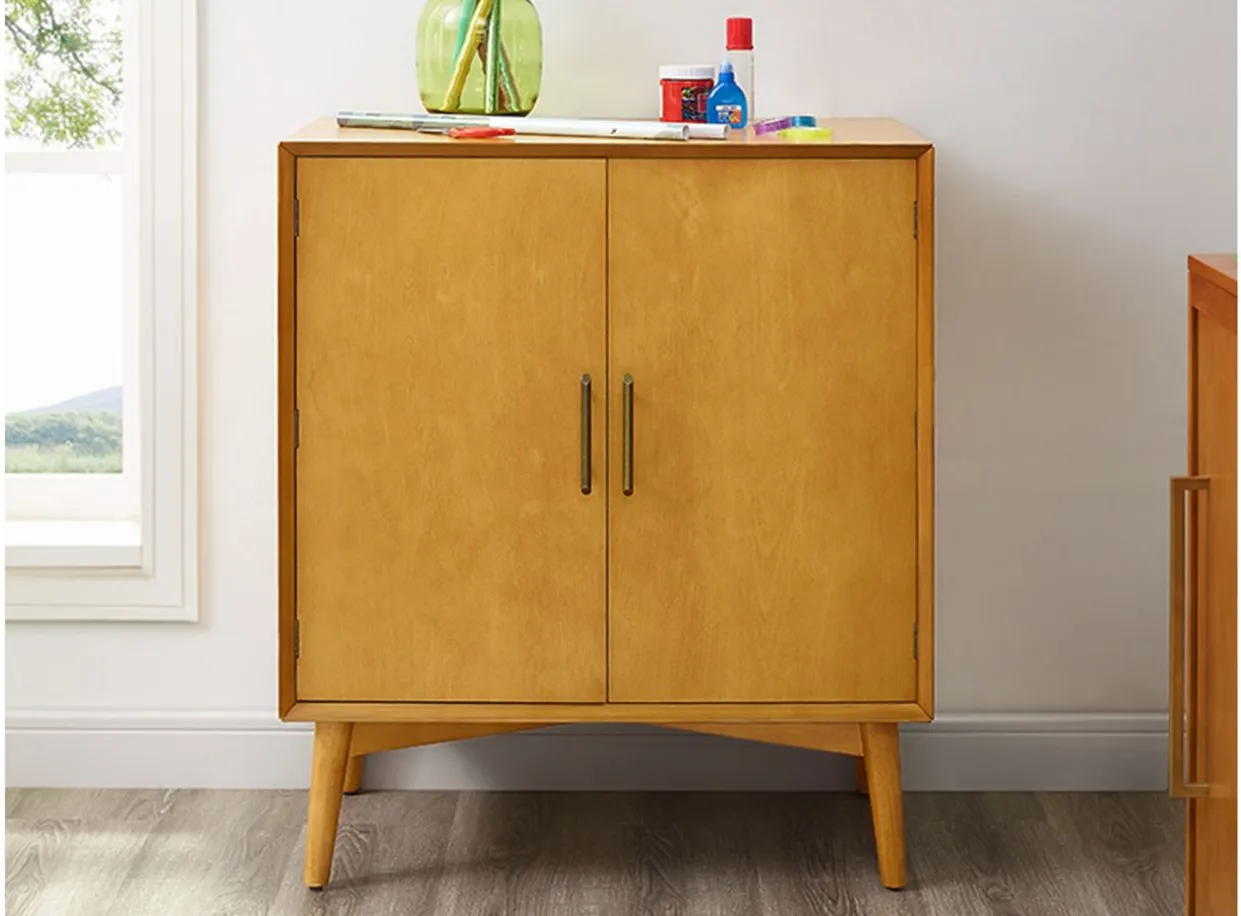 Landon Bar Cabinet in Acorn by Crosley Brands