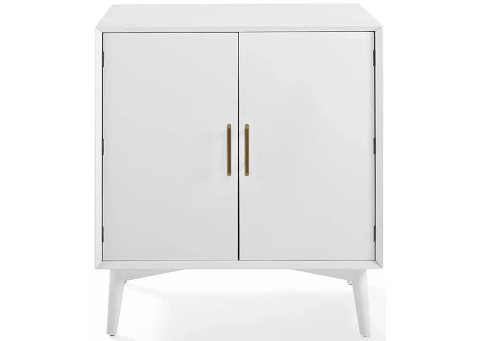 Landon Bar Cabinet in White by Crosley Brands