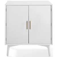 Landon Bar Cabinet in White by Crosley Brands