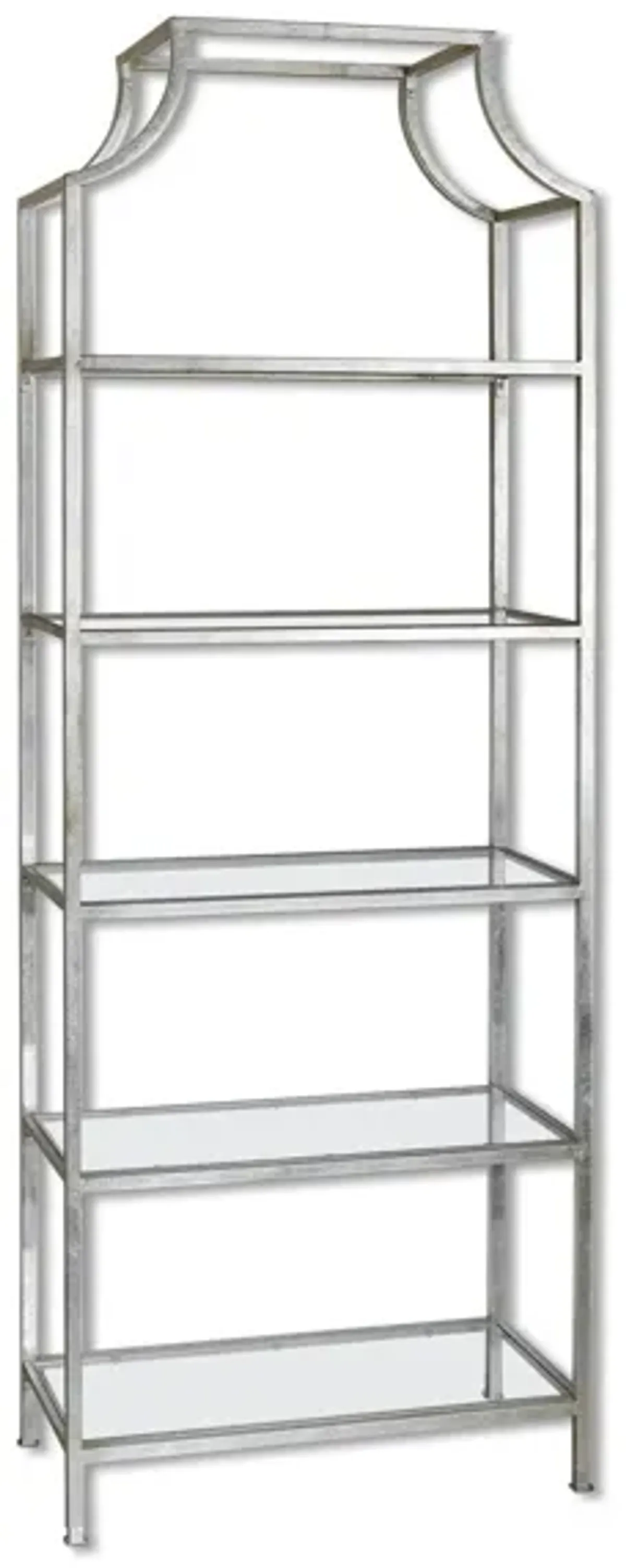 Aurelie Etagere in Silver by Uttermost