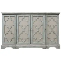 Sophie Accent Cabinet in Gray by Uttermost