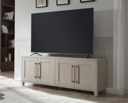 Miller TV Stand in Alder White by Hudson & Canal