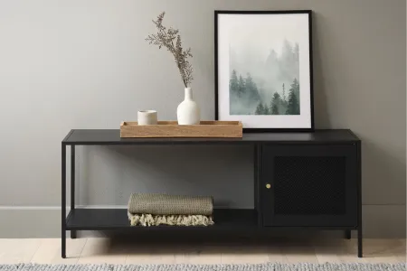 Jaco Cabinet in Black by Unique Furniture