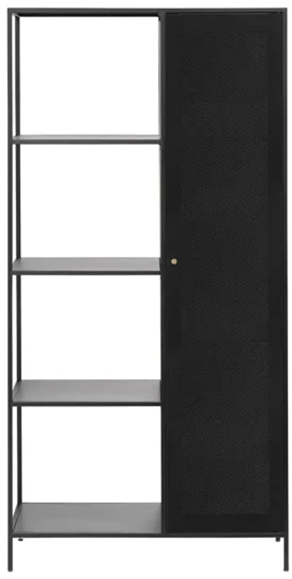 Jaco Accent Wardrobe in Black by Unique Furniture