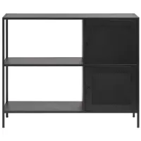 Jaco 2-Door Cabinet in Black by Unique Furniture