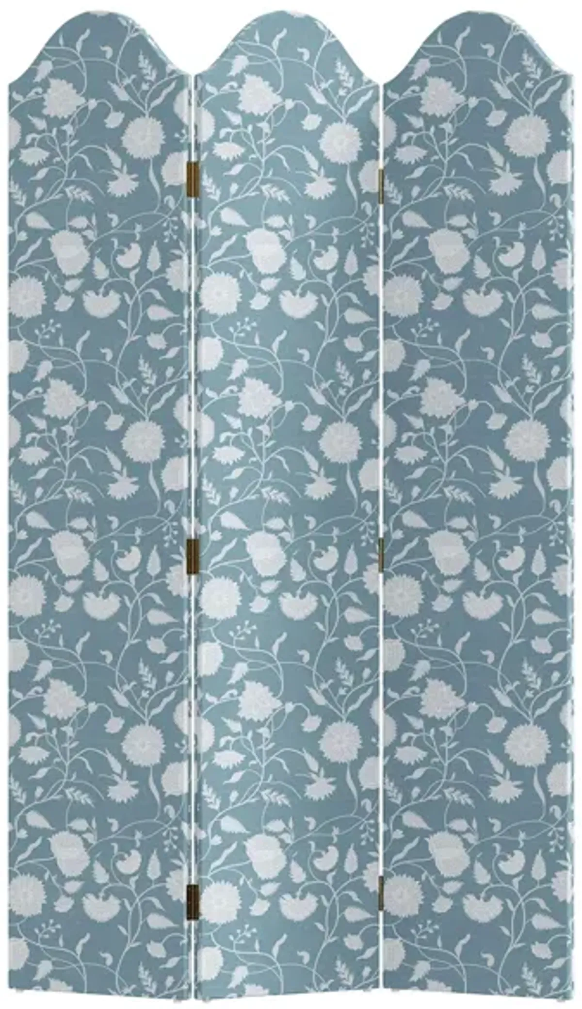 Lisbon Room Divider in Blue/White/Gray by Skyline