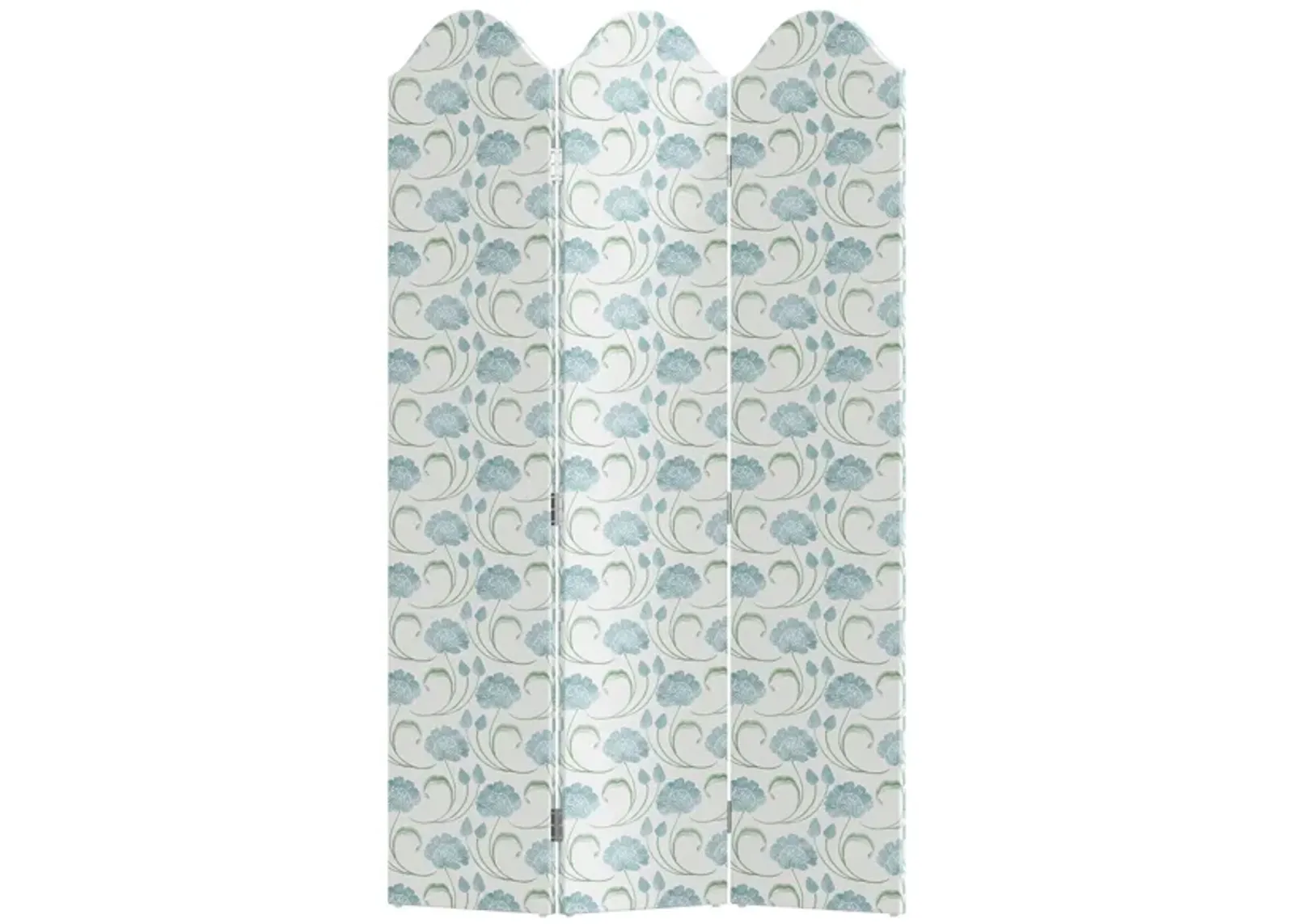 Lisbon Room Divider in White/Blue/Green by Skyline