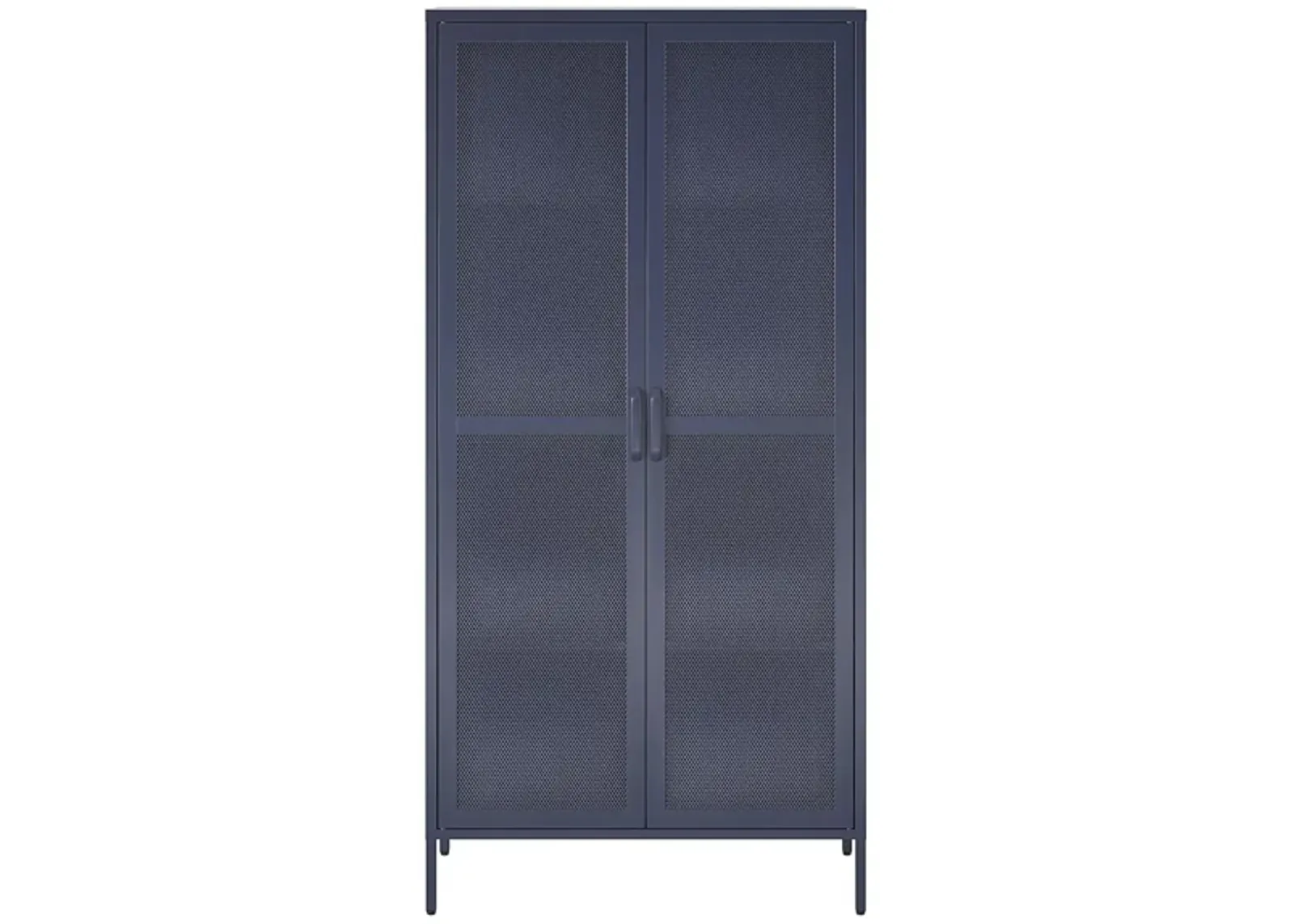 Novogratz Channing Storage Cabinet in Navy by DOREL HOME FURNISHINGS