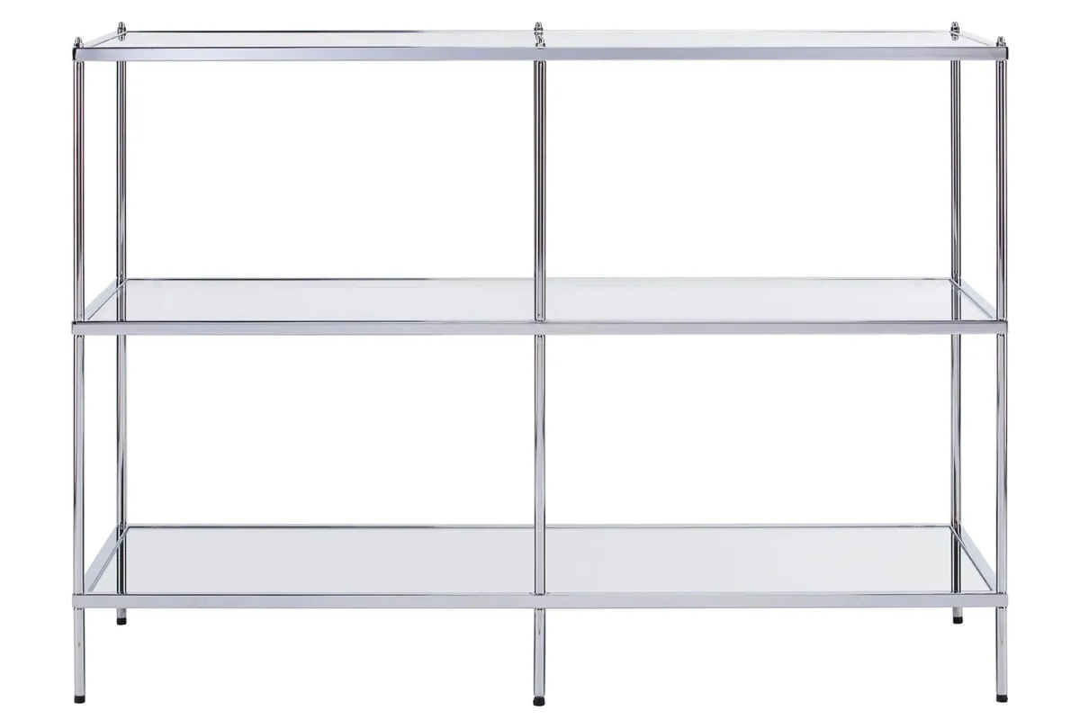 Jameson Console Table in Chrome by SEI Furniture