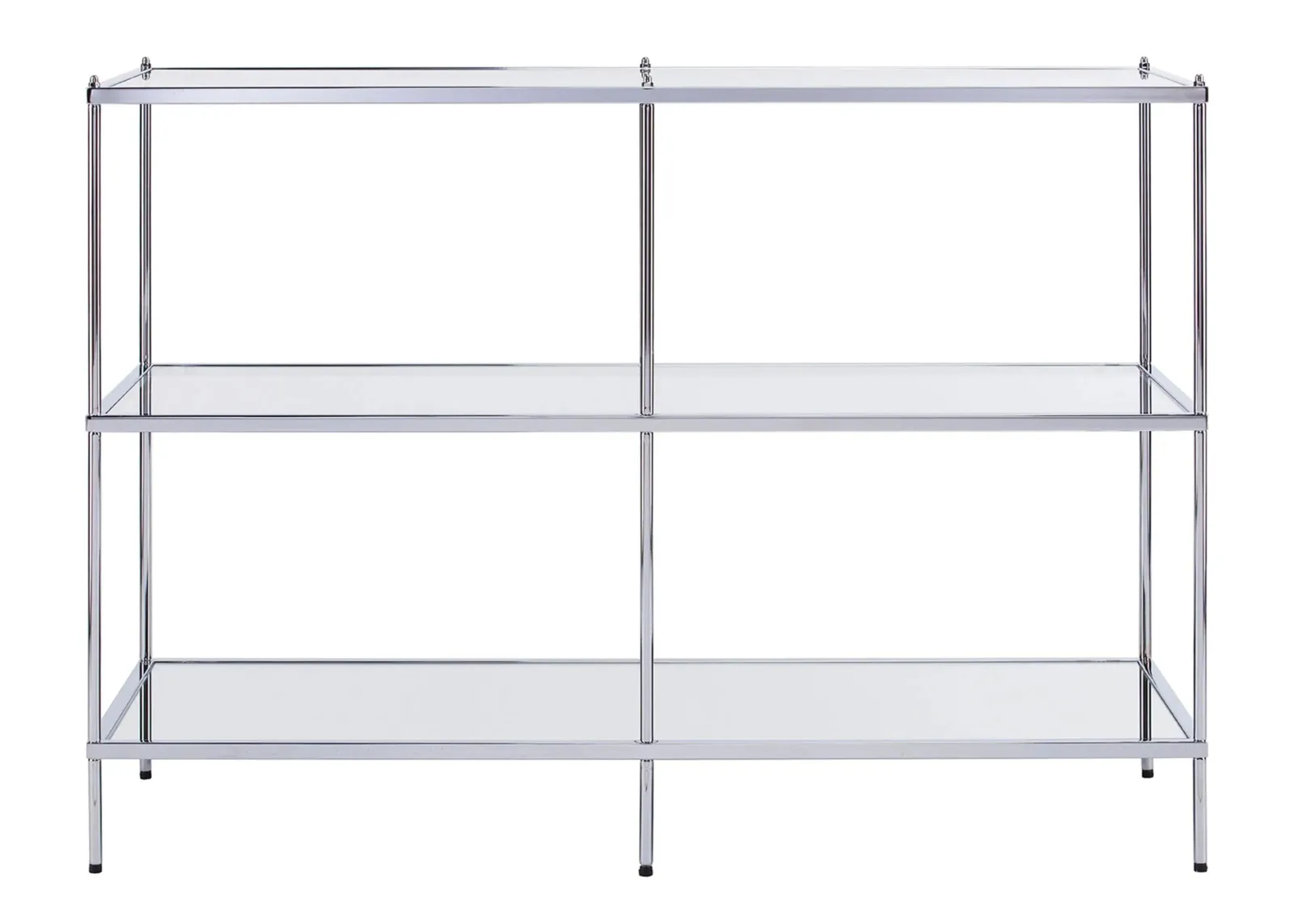 Jameson Console Table in Chrome by SEI Furniture